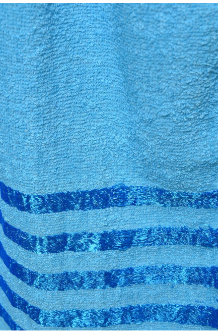 Рушник банний махровий блакитного кольору 173560L