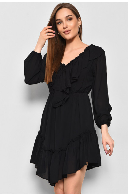Платье женское черного цвета 173599L