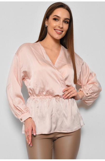 Блуза женская розового цвета 173788L