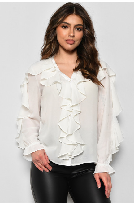 Блуза женская белого цвета 173817L