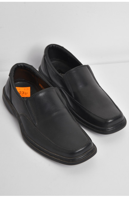 Туфлі підліток для хлопчика чорного кольору 173854L
