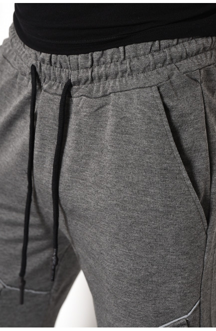 Спортивные штаны мужские серого цвета 174176L
