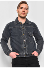 Пиджак мужской джинсовый серого цвета 174810L