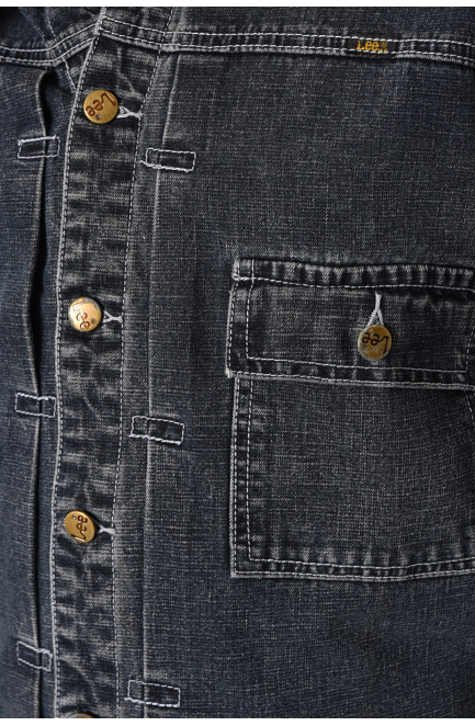 Піджак чоловічий джинсовий сірого кольору 174810L