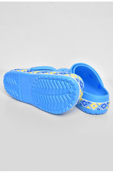 Крокси жіночі синього кольору 174964L