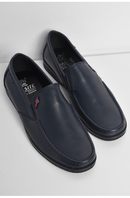 Туфлі чоловічі темно-синього кольору 174998L