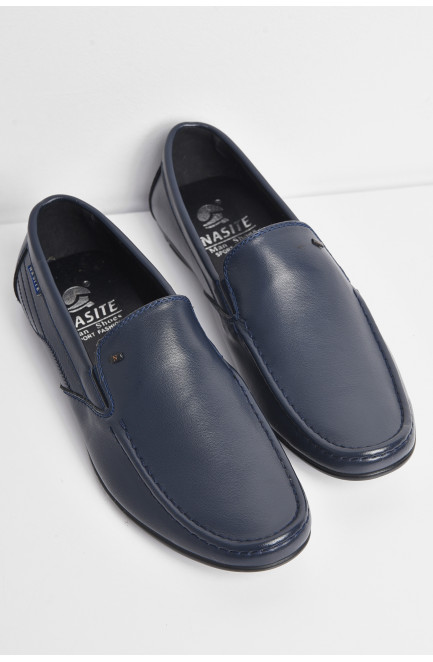 Туфлі чоловічі темно-синього кольору 175151L