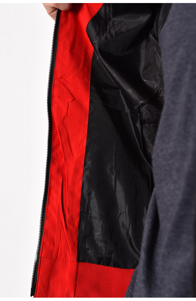 Куртка мужская демисезонная красного цвета 175224L