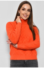 Свитер женский оранжевого цвета 175300L