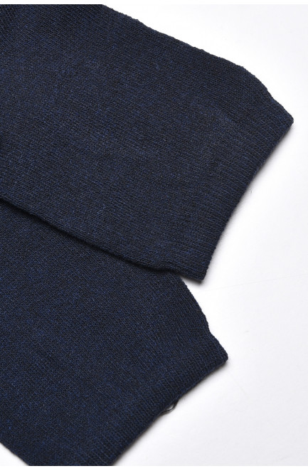 Шкарпетки чоловічі демісезонні темно-синього кольору 175466L