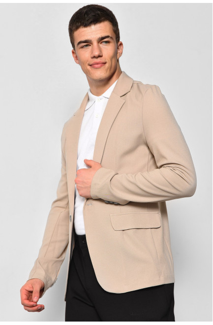 Пиджак мужской бежевого цвета 175703L