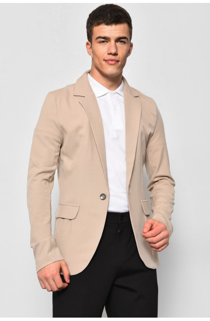 Пиджак мужской бежевого цвета 175703L