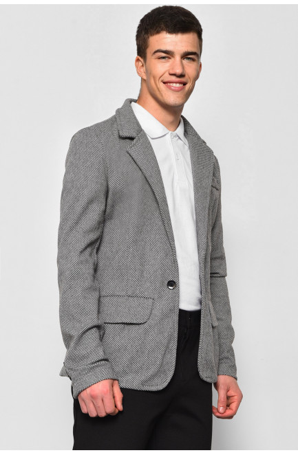 Пиджак мужской серого цвета 175710L
