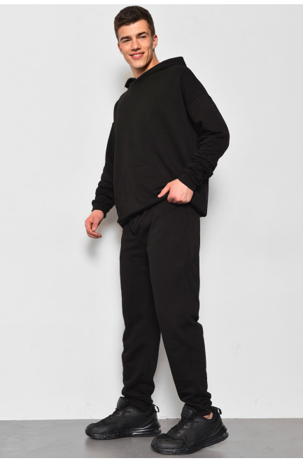 Спортивний костюм чоловічій чорного кольору 175735L