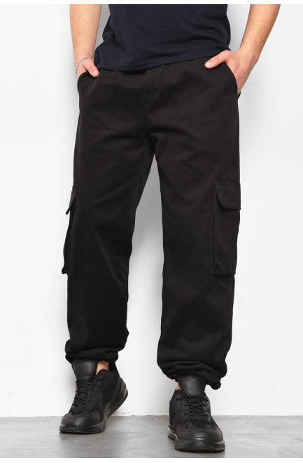 Штани чоловічі чорного кольору 175748L