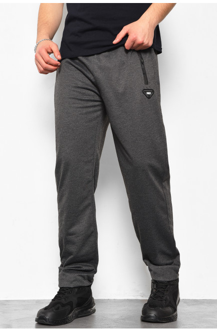 Спортивные штаны мужские серого цвета 175795L