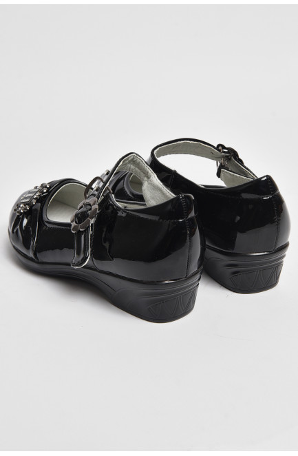 Туфли для девочки черного цвета 175989L