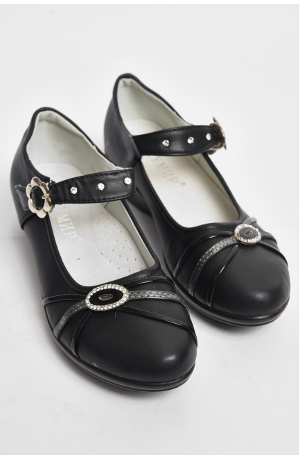 Туфли для девочки черного цвета 175990L