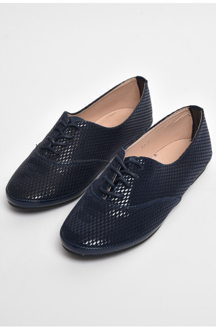 Туфли для девочки темно-синего цвета 175999L