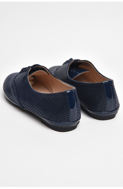 Туфли для девочки темно-синего цвета 175999L