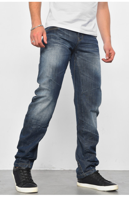 Джинсы мужские синего цвета 176046L