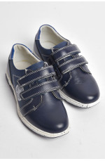 Кросівки дитячі для хлопчика темно-синього кольору 176129L