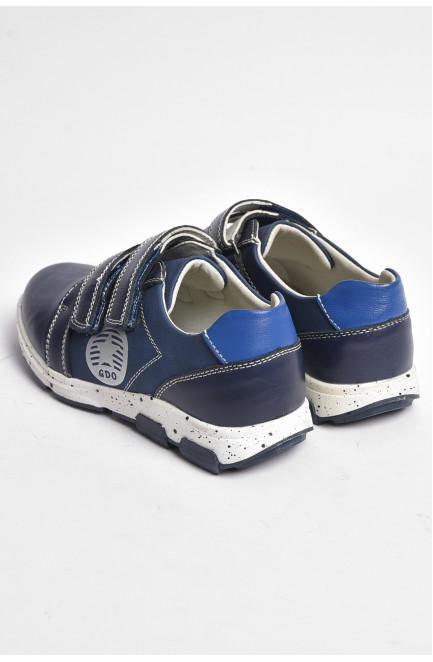 Кросівки дитячі для хлопчика темно-синього кольору 176129L