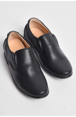 Туфли детские для мальчика черного цвета 176150L