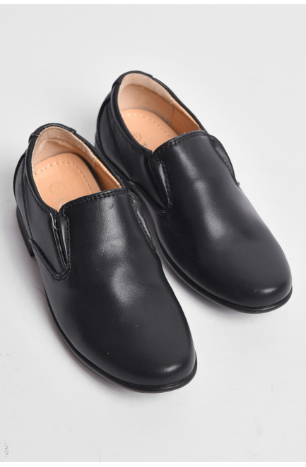 Туфлі дитячі для хлопчика чорного кольору 176150L