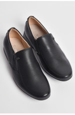 Туфли подростковые для мальчика черного цвета 176159L