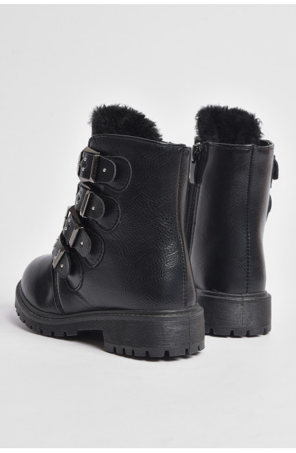 Ботинки детские зима черного цвета 176466L