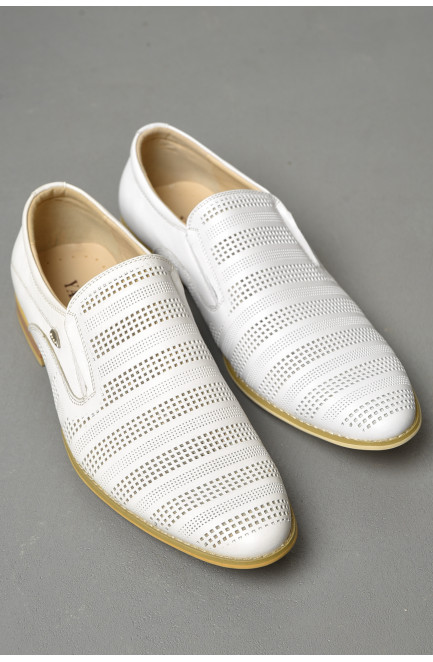 Туфлі чоловічі білого кольору 176483L