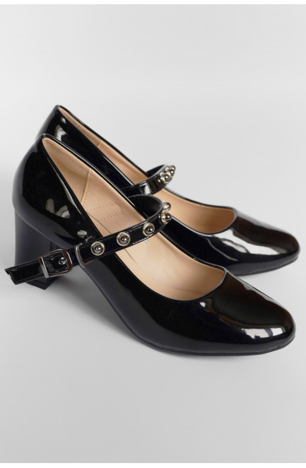 Туфли женские черного цвета 176587L