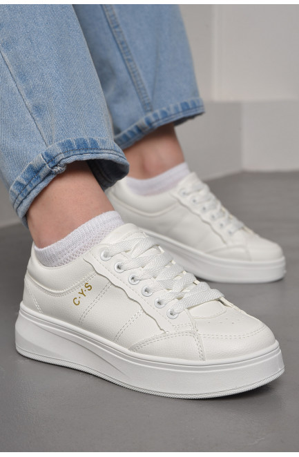 Кросівки жіночі білого кольору 176678L