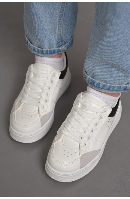 Кросівки жіночі білого кольору 176679L