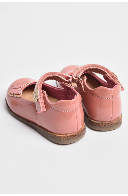 Туфли детские для девочки розового цвета 176701L