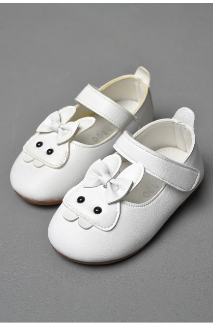Туфли детские для девочки белого цвета 176704L