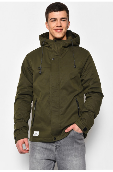 Куртка мужская демисезонная цвета хаки 176856L