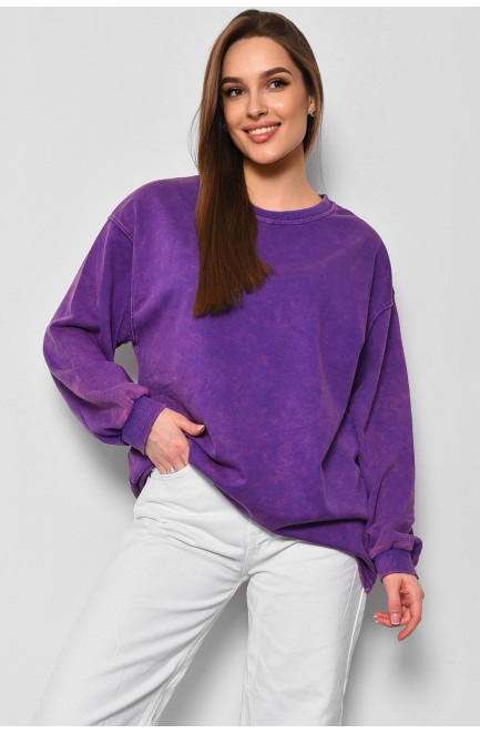Світшот жіночий фіолетового кольору 177002L
