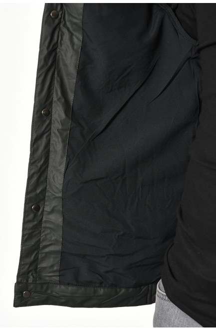 Куртка чоловiча демicезонна кольору хакі 177101L