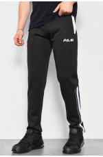 Спортивні штани чоловічі чорного кольору 177116L