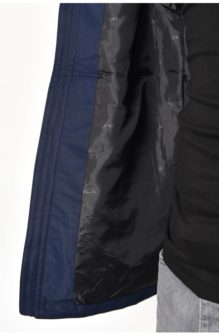 Куртка чоловiча демicезонна темно-синього кольору 177169L