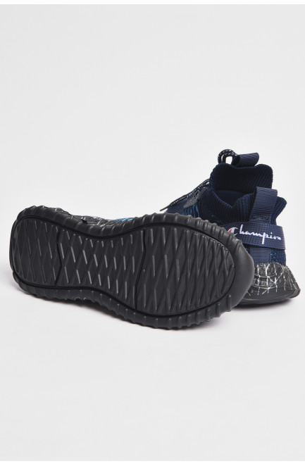 Кросівки дитячі для хлопчика темно-синього кольору 177282L