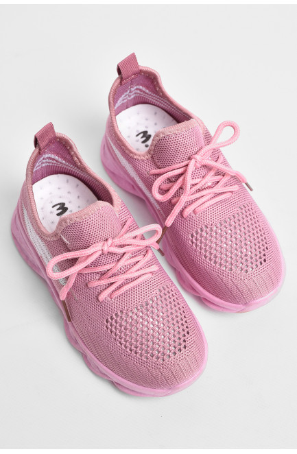 Кроссовки  для девочки розового цвета 177470L