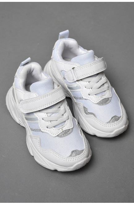 Кросівки для дівчинки білого кольору 177482L