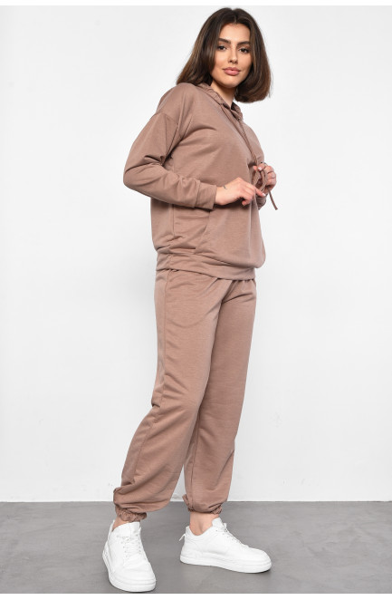Спортивний костюм жіночий кольору моко 177491L