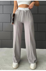 Штани жіночі сірого кольору 177525L