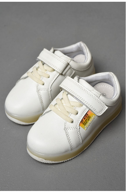 Кросівки для дівчинки білого кольору 177706L