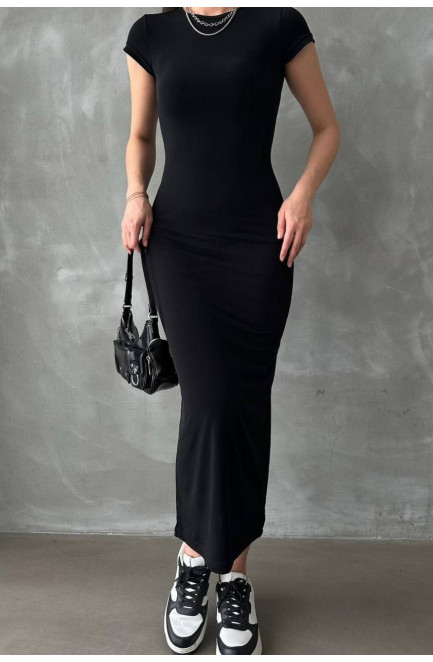 Платье женское черного цвета 177760L