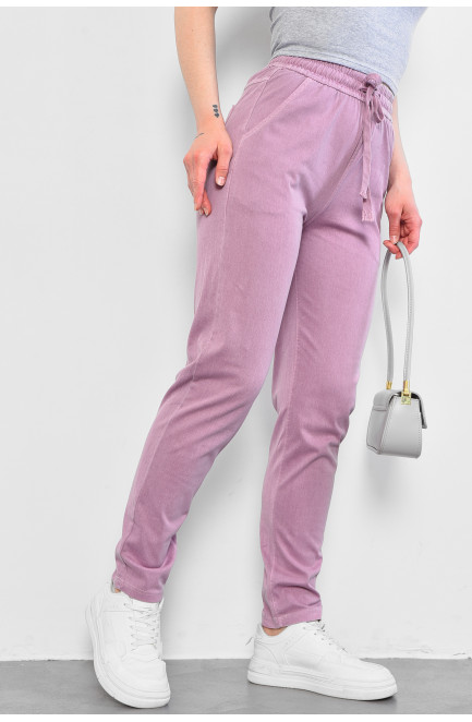 Штани жіночі лавандового кольору 178035L